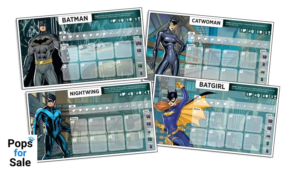 DC Comics Board Game Batman The Savior of Gotham City *English Version* Board games and accessories