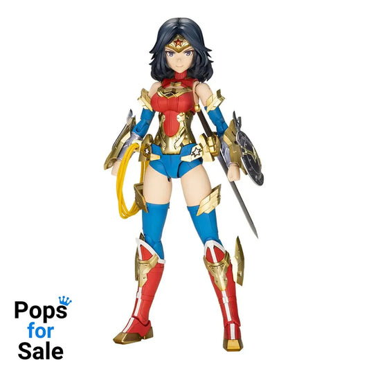 DC Comics Cross Frame Girl Plastic Model Kit Wonder Woman Humikane Shimada Ver. 16 cm