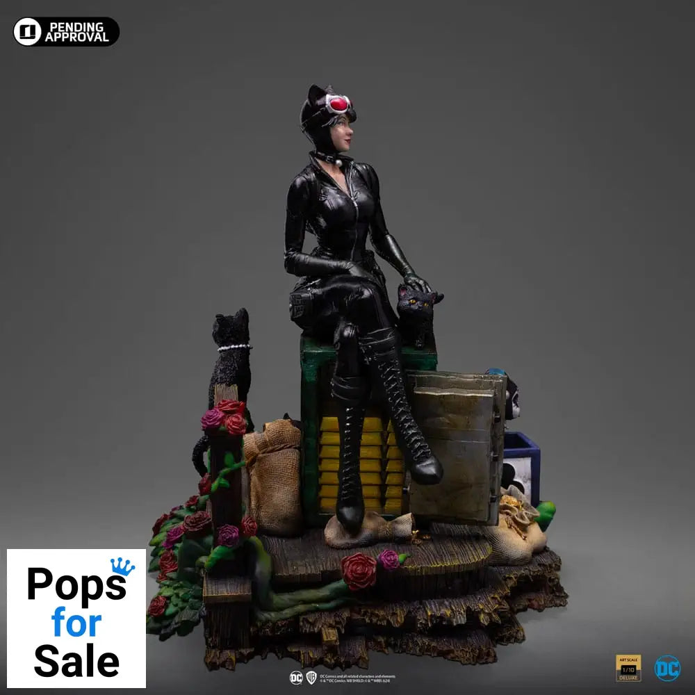 DC Comics Deluxe Art Scale Statue 1/10 Catwoman (Gotham City Sirens) 21 cm Statues
