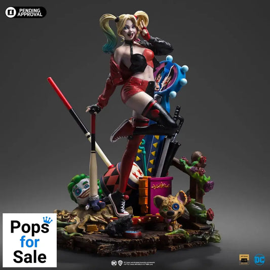 DC Comics Deluxe Art Scale Statue 1/10 Harley Quinn (Gotham City Sirens) 22 cm