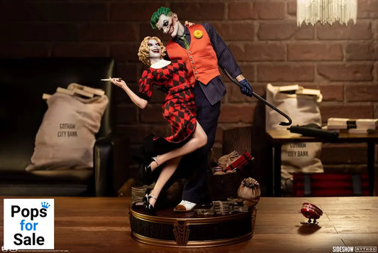 DC Comics Mythos Statue 1/5 The Joker and Harley Quinn: Lawless Love 41 cm