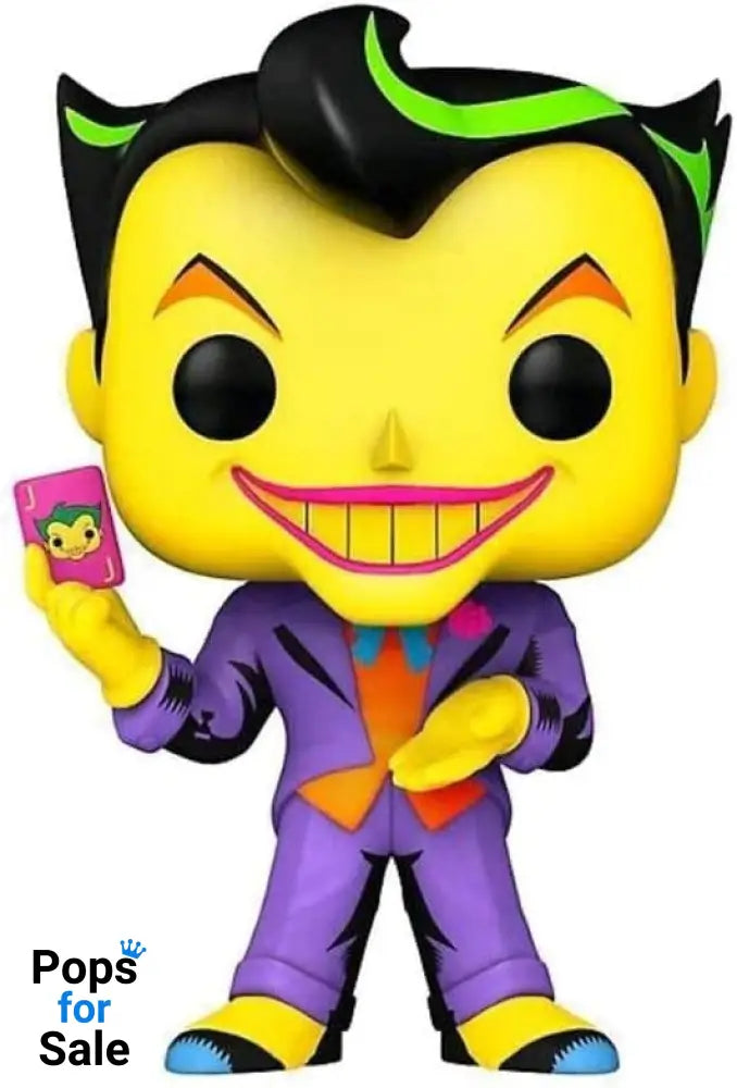 DC Comics POP! Heroes Vinyl Joker (Black Light) 9 cm POP! Figures
