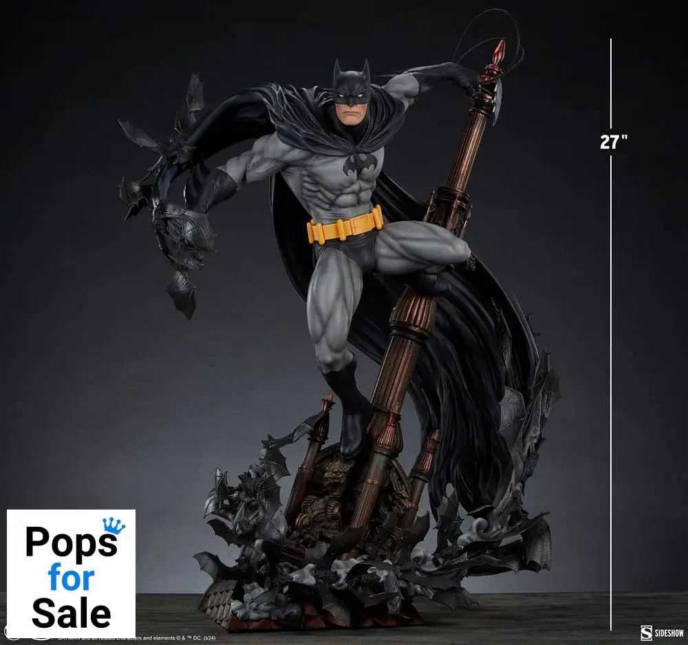 DC Comics Premium Format Statue Batman (Black Variant) Sideshow Exclusive 68 cm