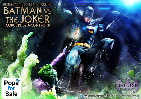 DC Comics Statue 1/3 Batman vs. The Joker by Jason Fabok Deluxe Bonus Version 85 cm
