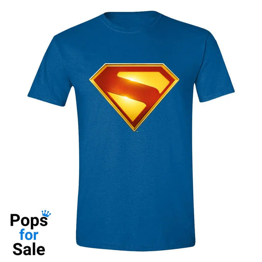 DC Comics T-Shirt Superman Gleaming Logo Size XL