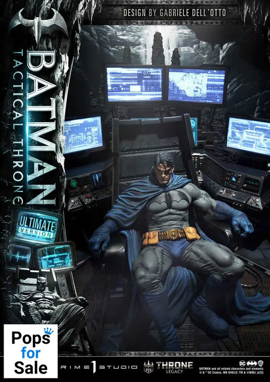 DC Comics Throne Legacy Collection Statue 1/3 Batman Tactical Throne Ultimate Bonus Version 57 cm