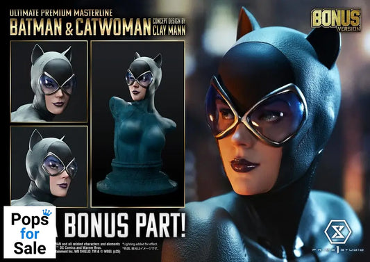 DC Comics Ultimate Premium Masterline Series Statue 1/4 Batman & Catwoman (Concept Design by Clay Mann) Bonus Version 56 cm