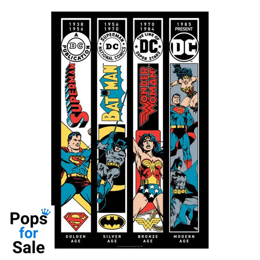 DC Comis Art Print Ages Limited Edition 42 x 30 cm