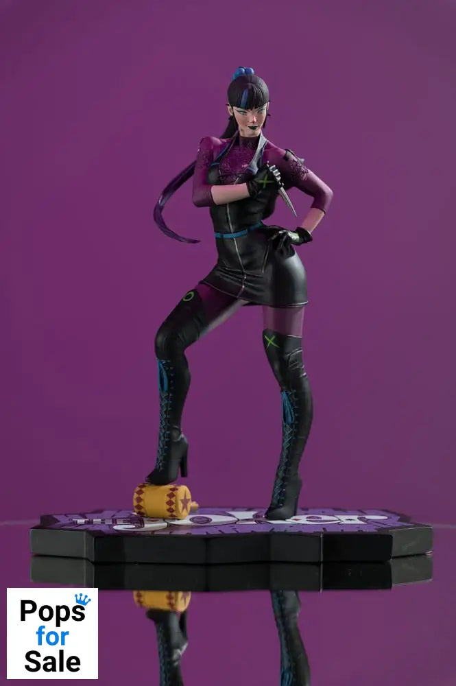 DC Direct Statue 1/10 The Joker Purple Craze: Punchline by Stanley "Artgerm" Lau Limited Edition 19 cm