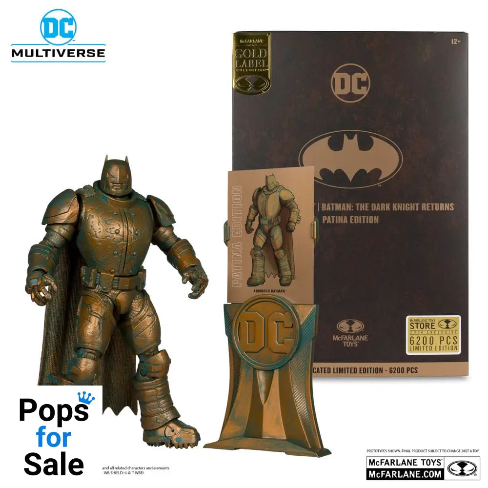 DC Multiverse Action Figure Armored Batman (Batman: The Dark Knight Returns) Patina Edition (Gold Label) 18 cm Action