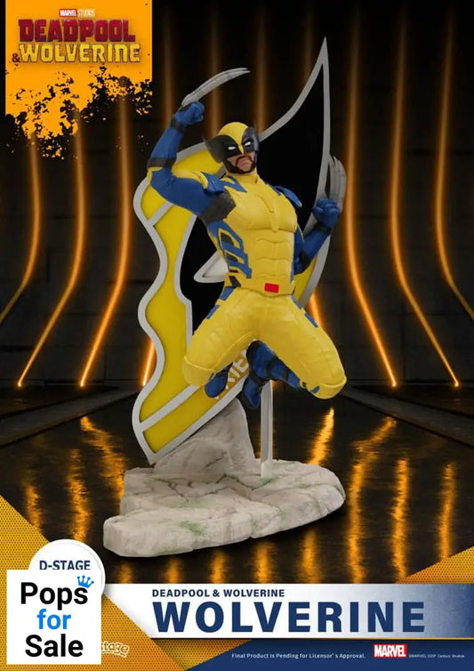 Deadpool 3 D-Stage PVC Diorama Wolverine 16 cm