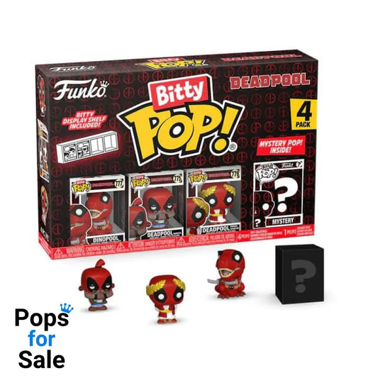 Deadpool Bitty POP! Vinyl Figure 4-Pack Dinopool 2,5 cm