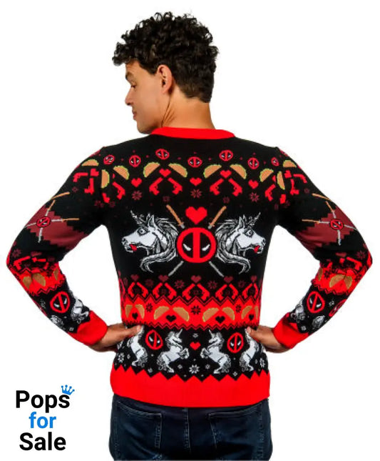 Deadpool: Merry Chimichanga Christmas Jumper (Size L)