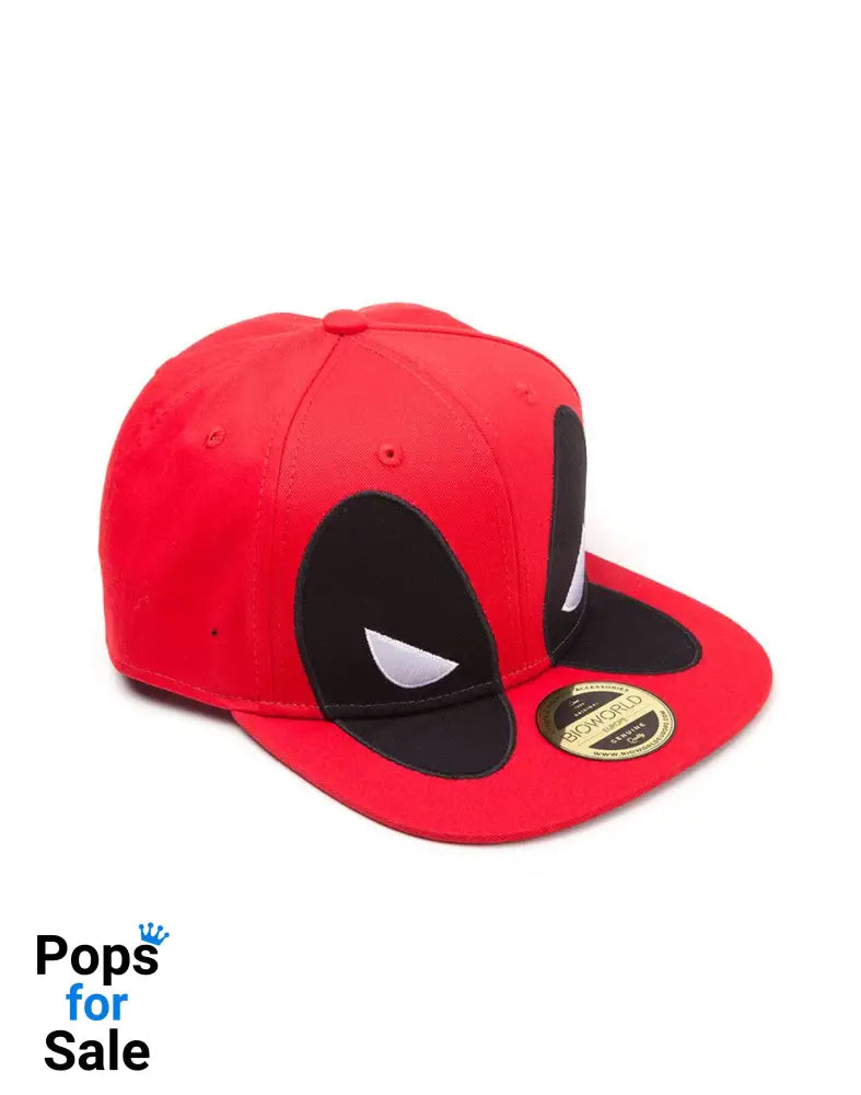 Deadpool Snapback Cap Big Face Beanies & Caps