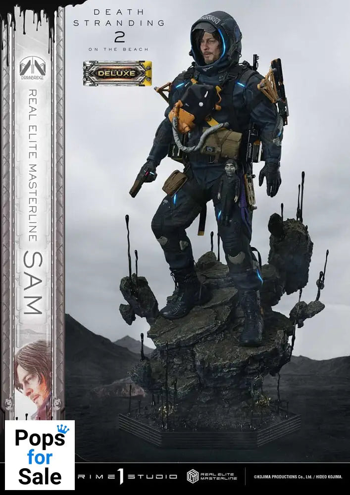 Death Stranding 2: On the Beach Real Elite Masterline Series Statue 1/3 Sam Deluxe Version 83 cm Statues