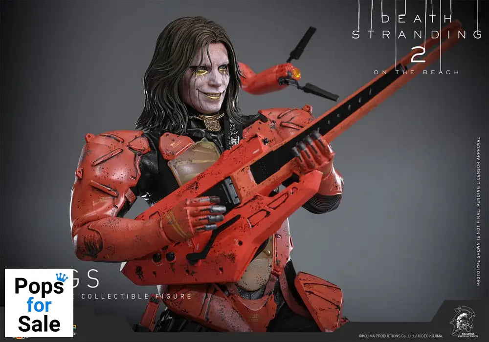 Death Stranding 2: On the Beach Videogame Masterpiece Action Figure 1/6 Higgs 33 cm