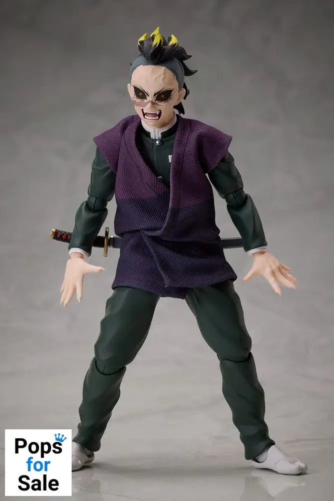 Demon Slayer: Kimetsu no Yaiba BUZZmod Action Figure 1/12 Genya Shinazugawa 15 cm