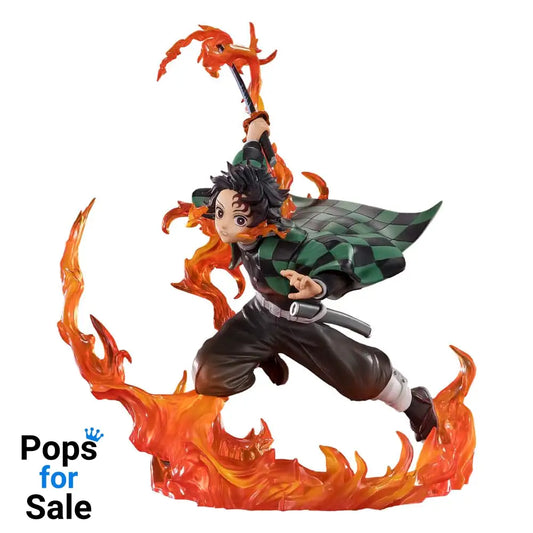 Demon Slayer: Kimetsu no Yaiba FiguartsZERO PVC Statue Kamado Tanjiro (Kyojuro Rengoku's Sword Guard Ver.) 19 cm