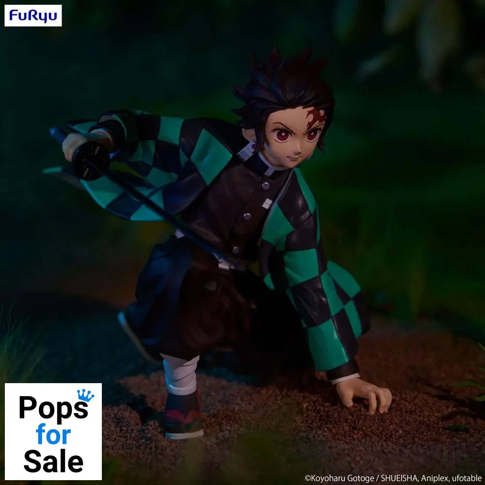 Demon Slayer: Kimetsu no Yaiba Noodle Stopper PVC Statue Kamado Tanjiro 13 cm