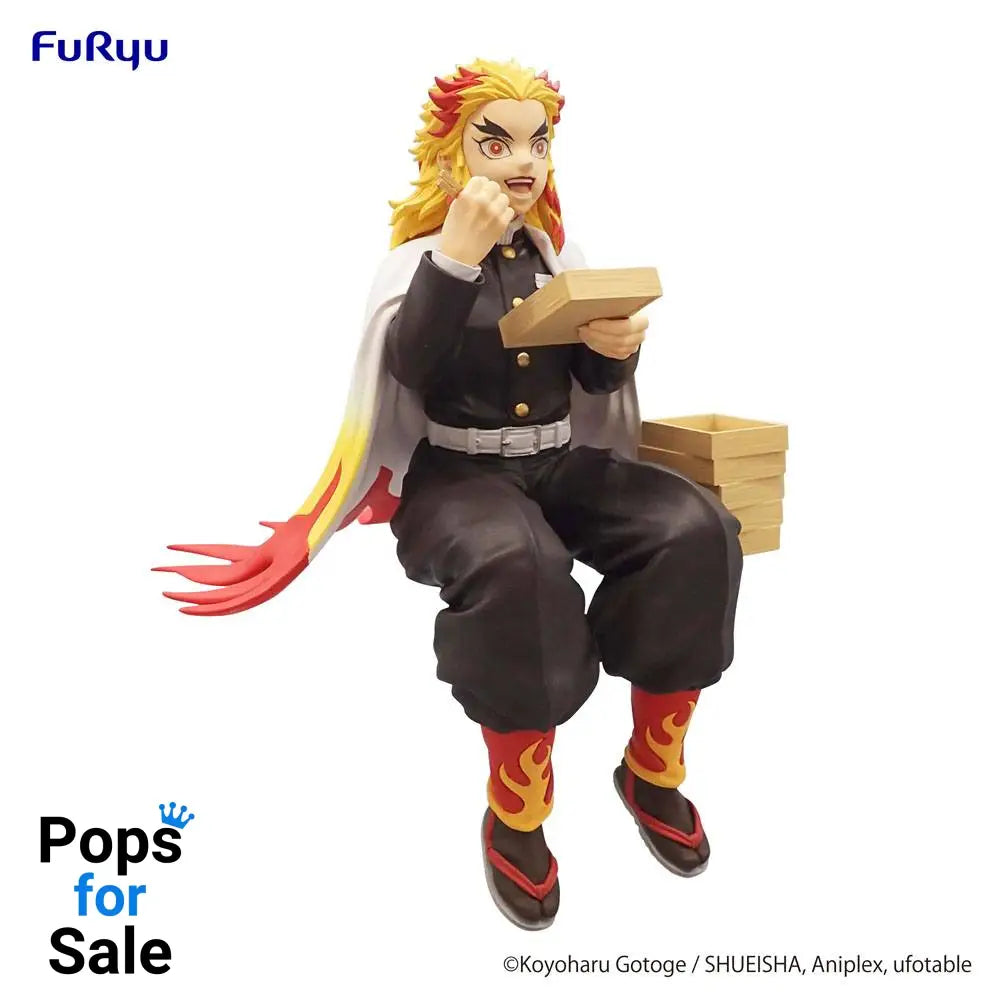 Demon Slayer: Kimetsu no Yaiba Noodle Stopper PVC Statue Rengoku Kyojuro 14 cm Statues