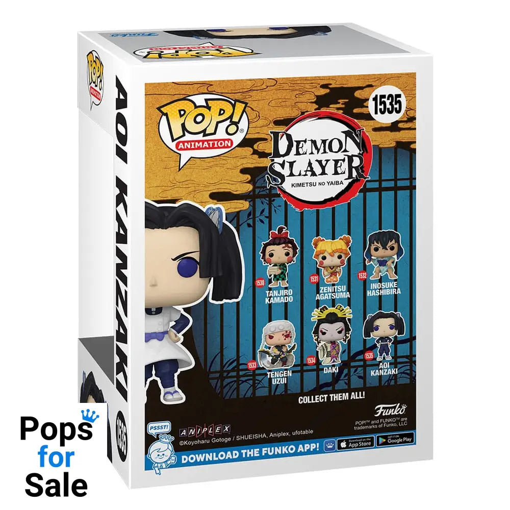 Demon Slayer: Kimetsu no Yaiba POP! Animation Figure Aoi Kanzaki w/CH 9 cm Assortment (6) POP! Figures