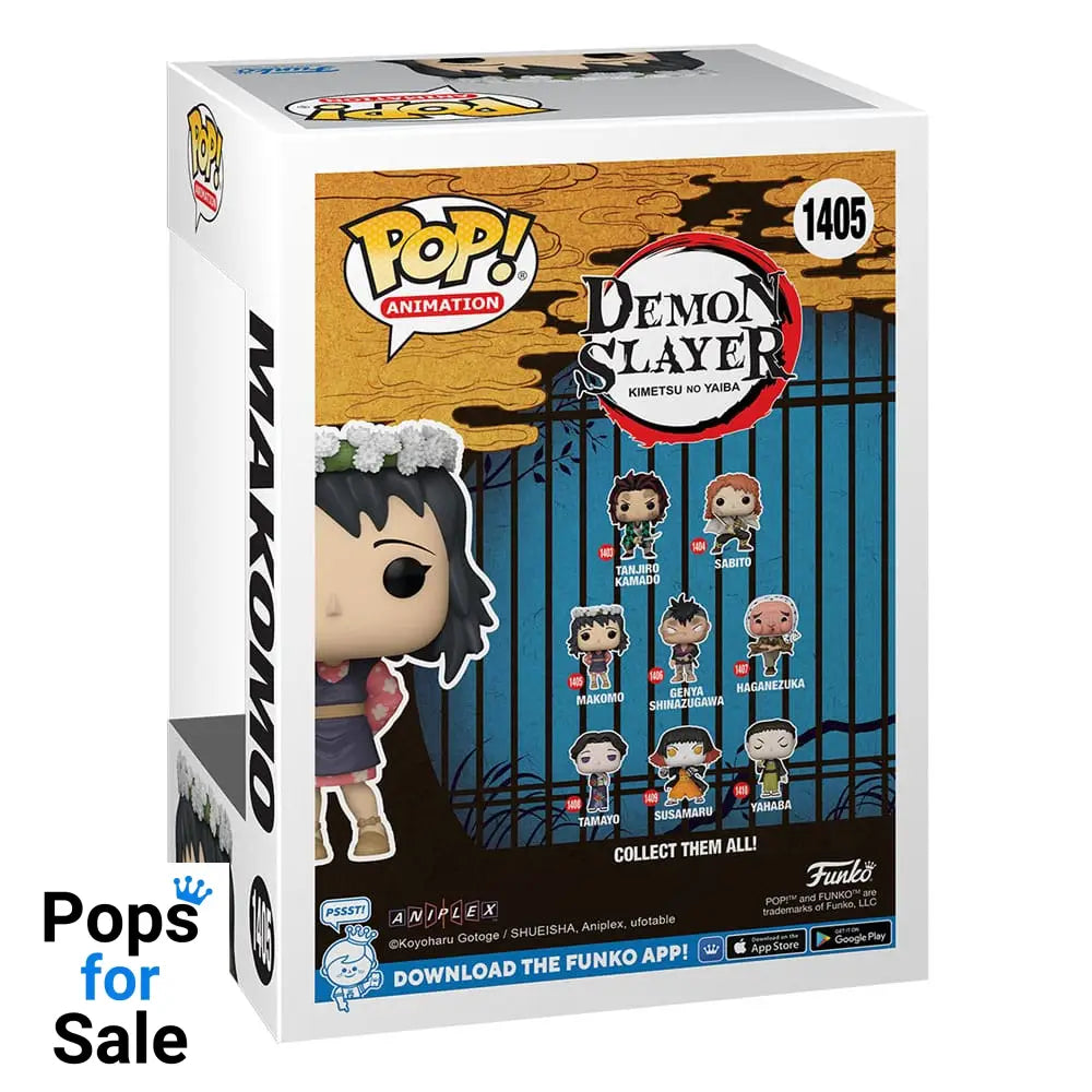 Demon Slayer: Kimetsu no Yaiba POP! Animation Figure Makomo (Flower Headdress) 9 cm