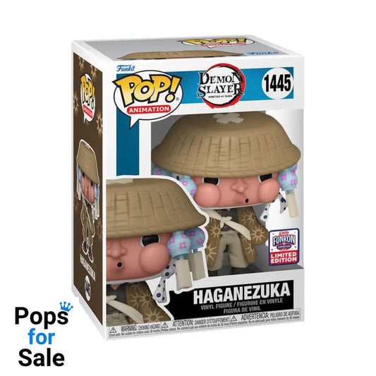Demon Slayer: Kimetsu no Yaiba POP! Animation Vinyl Figure Haganezuka with Hat Exclusive Version 9 cm