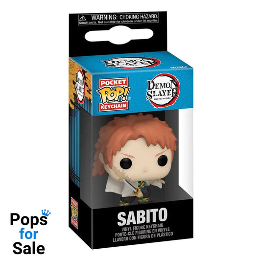 Demon Slayer: Kimetsu no Yaiba POP! Vinyl Keychains 4 cm Sabito (No Mask) Display (12)