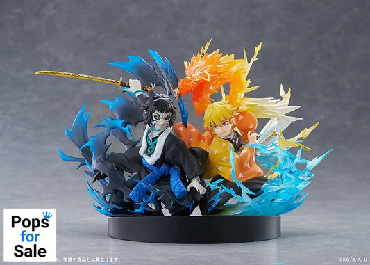 Demon Slayer: Kimetsu no Yaiba PVC Statue Zenitsu Agatsuma & Kaigaku 15 cm