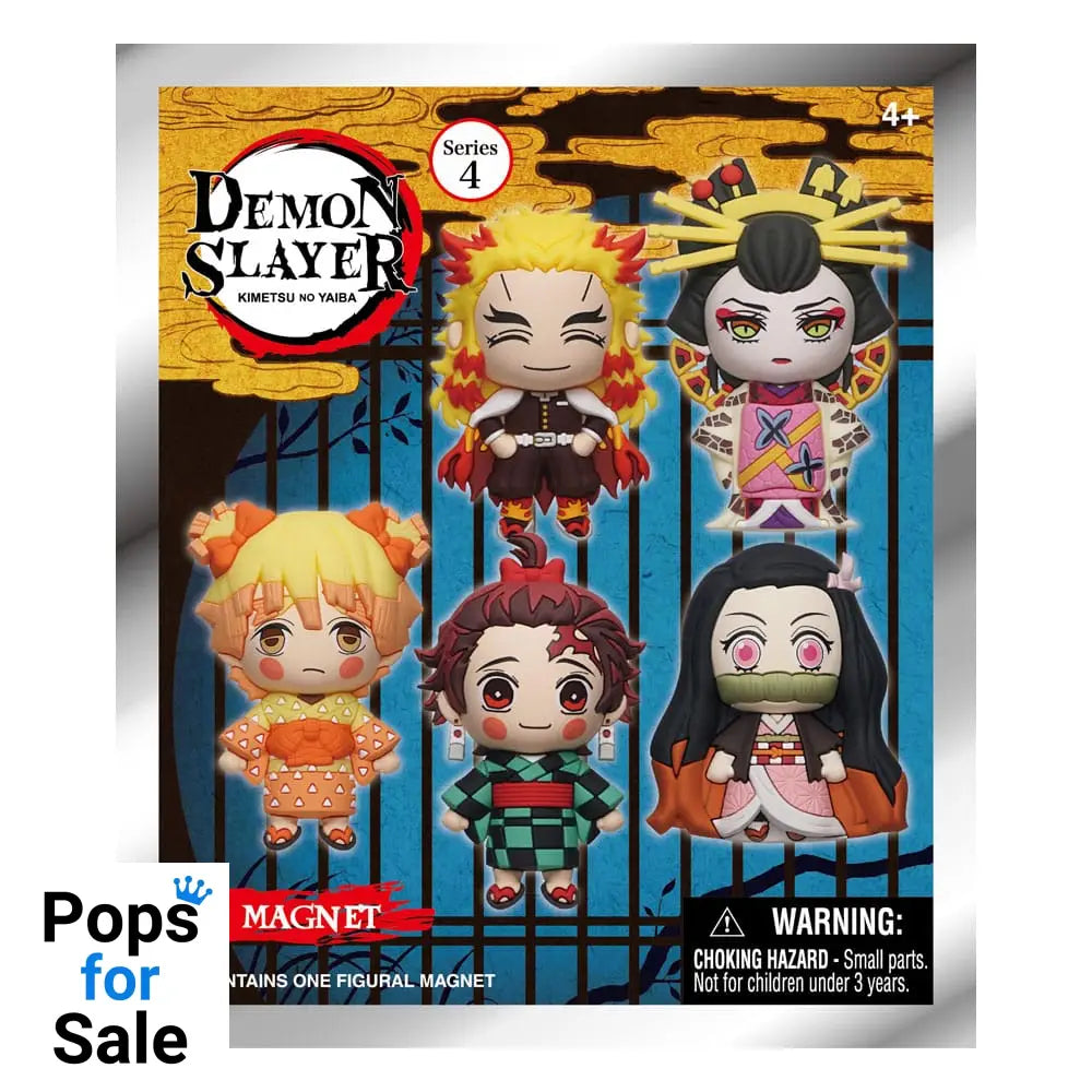 Demon Slayer Magnets blind pack Series 4 Display (12)
