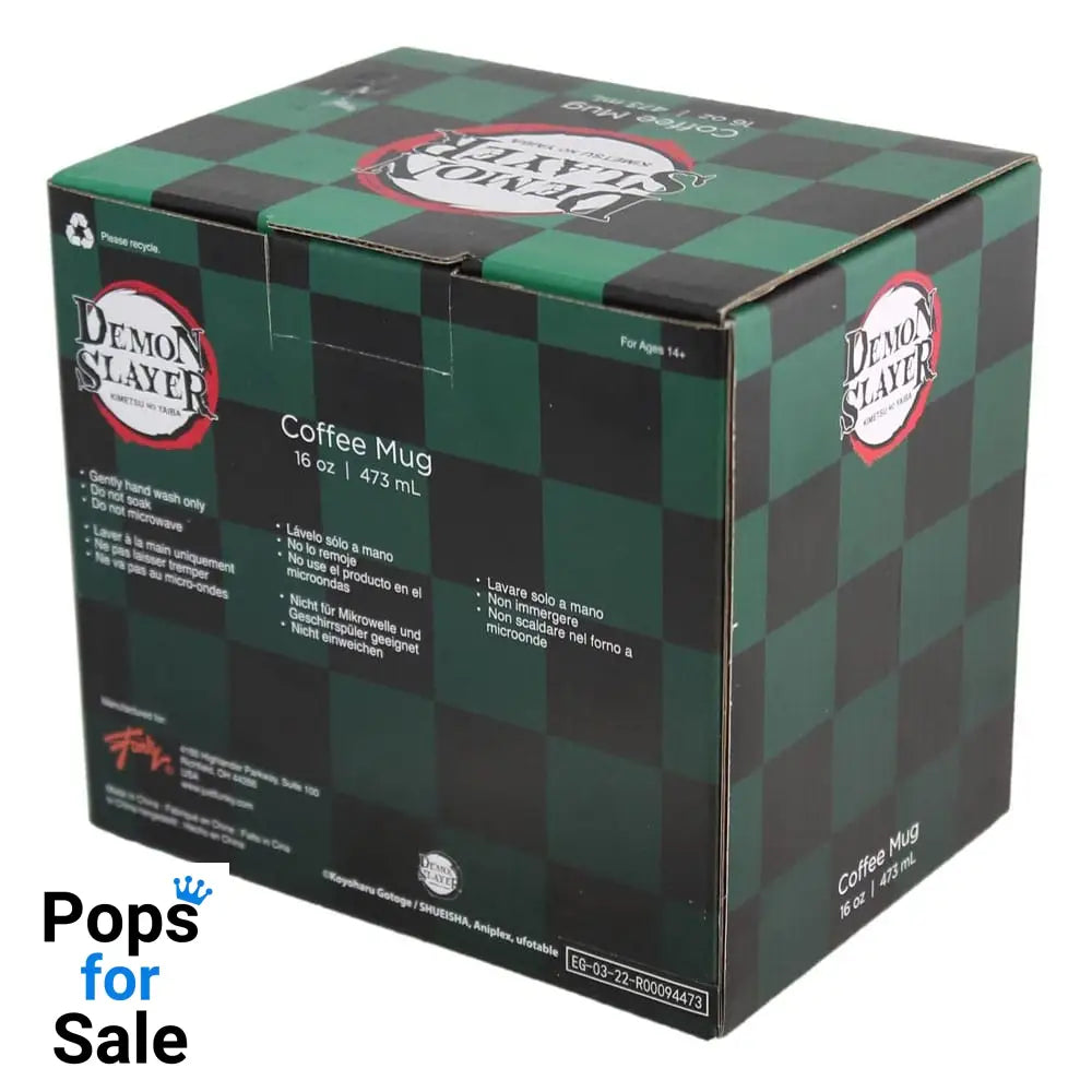 Demon Slayer Mug Tanjiro Mask 473 ml Kitchen- and Tableware