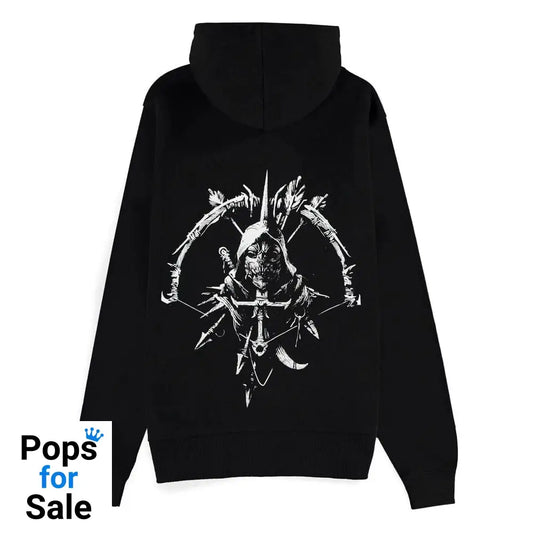 Diablo IV Zipper Hoodie Sweater Rouge Sigil Size S
