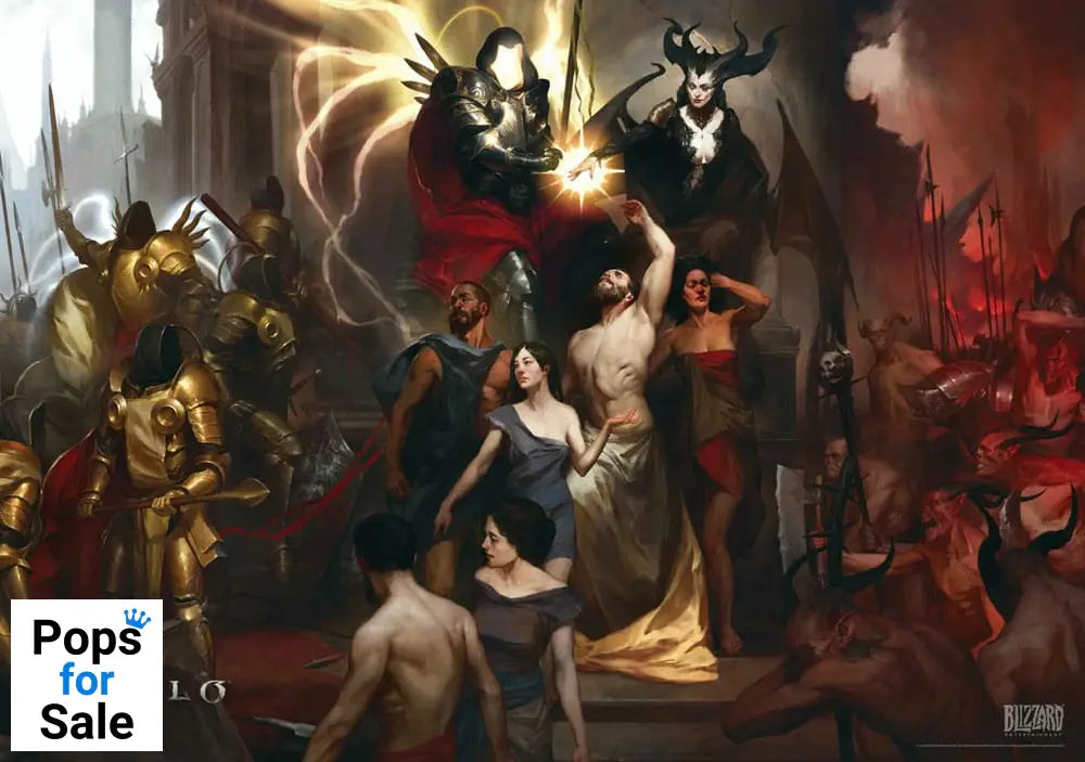 Diabo IV Puzzle Birth of Nephalem (1000 pieces) Puzzles