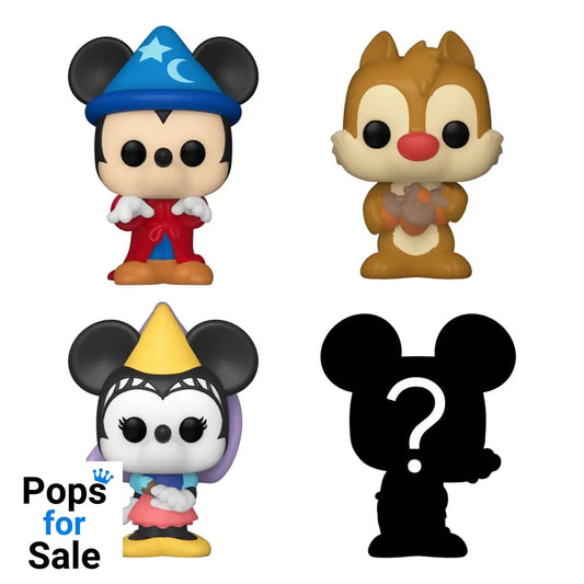Disney Bitty POP! Vinyl Figure 4-Pack Sorcerer Mickey 2,5 cm