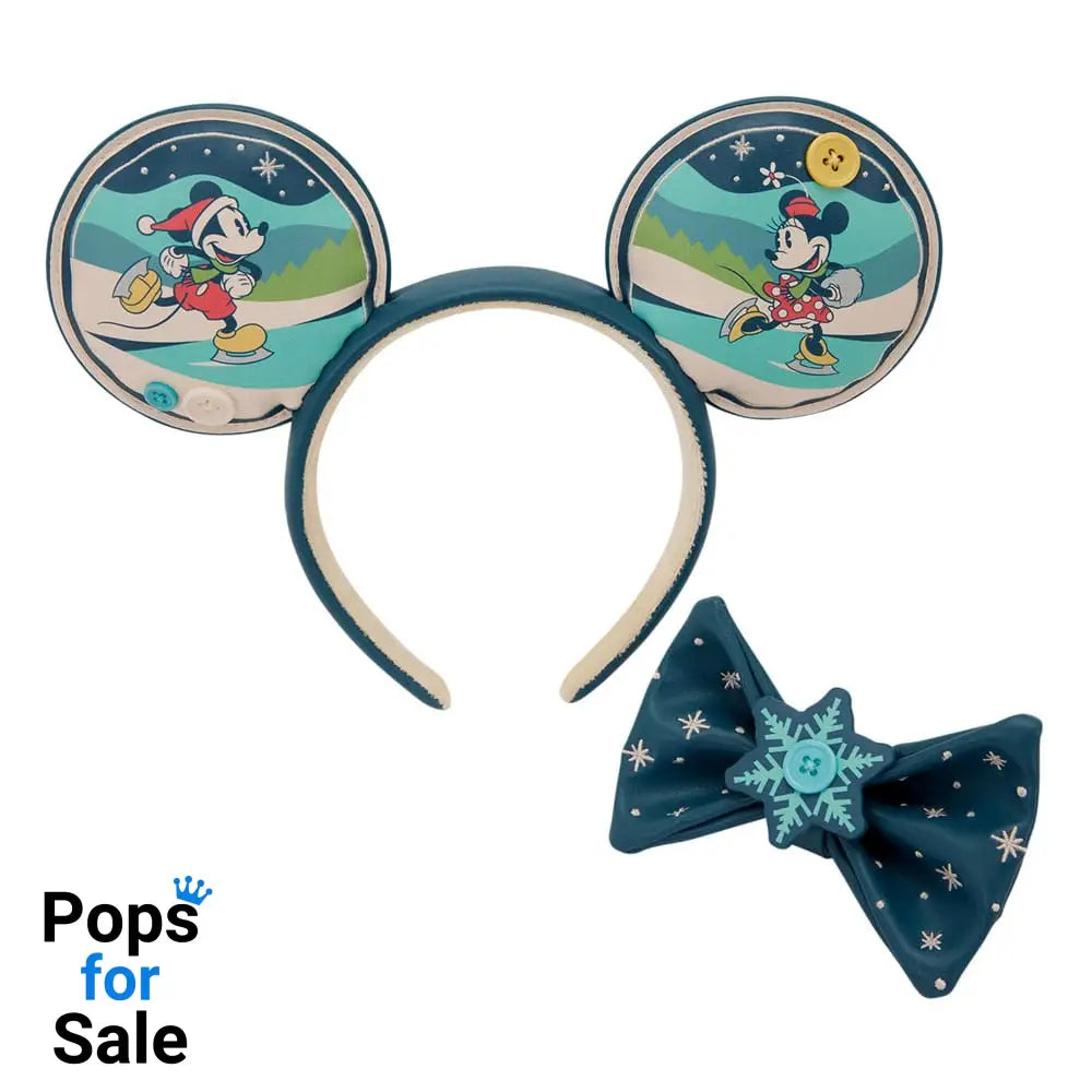 Disney by Loungefly Ears Headband Mickey and Minnie Holiday