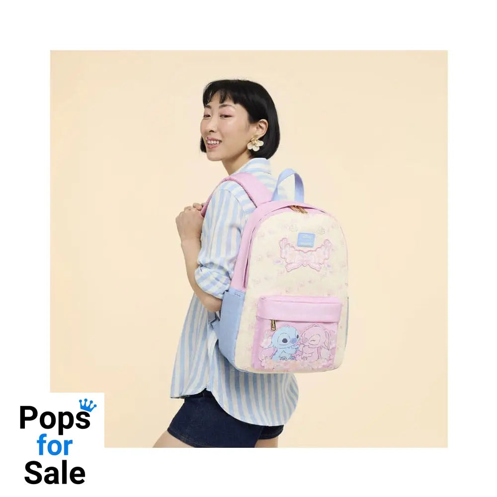 Disney by Loungefly Full-Size Nylon Backpack Lilo & Stitch Bags