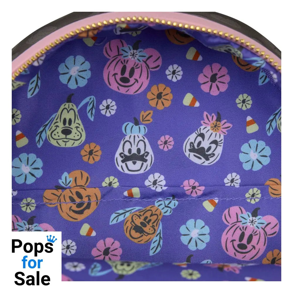 Disney by Loungefly Mini Backpack Minnie Mouse Pumpkin Bags