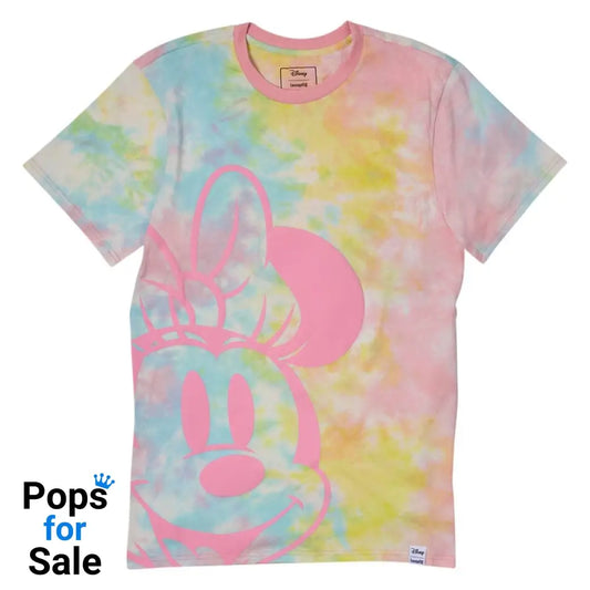 Disney by Loungefly Tee T-Shirt Unisex Minnie Mouse Tie Die Size M