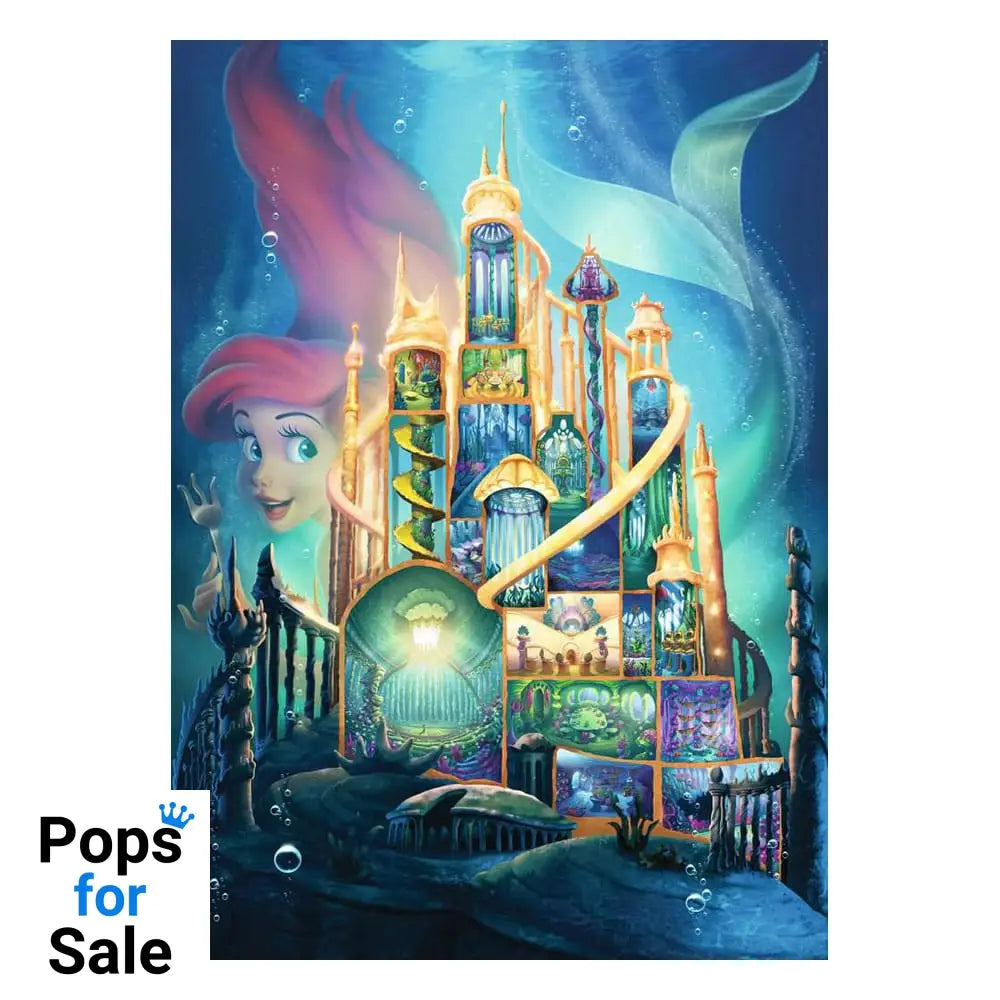 Disney Castle Collection Jigsaw Puzzle Ariel (The Little Mermaid) (1000 pieces)