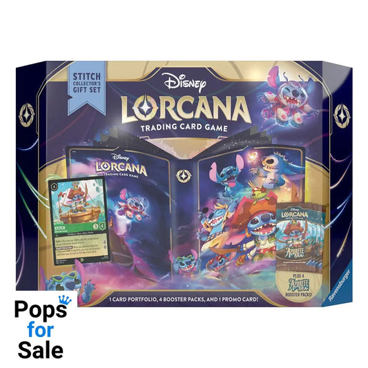 Disney Lorcana TCG Azurite Sea Gift Set Stitch *English Edition*