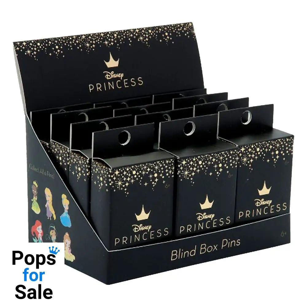 Disney Loungefly POP! Enamel Pins Princess Chibi 4 cm Assortment (12) Funko POP Pins & Brooches
