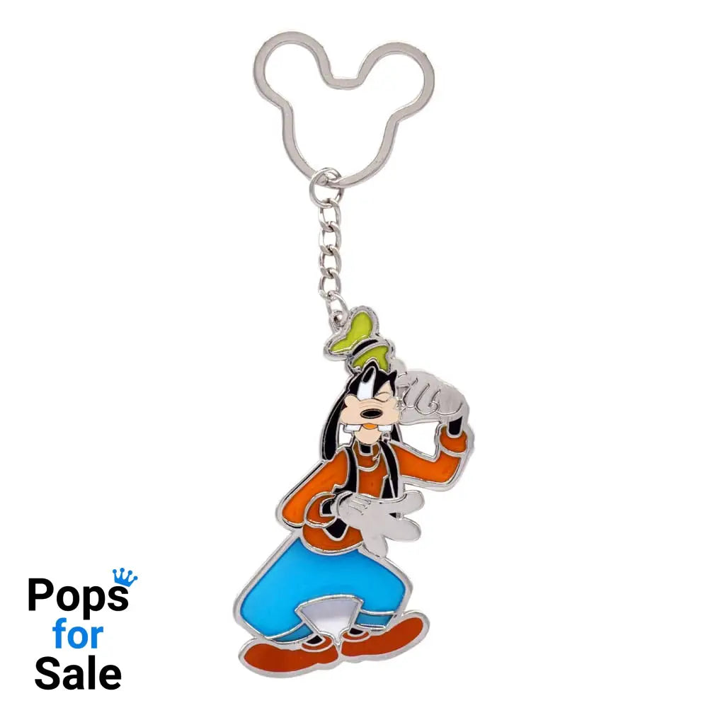 Disney Metal Keychain Goofy Keyrings