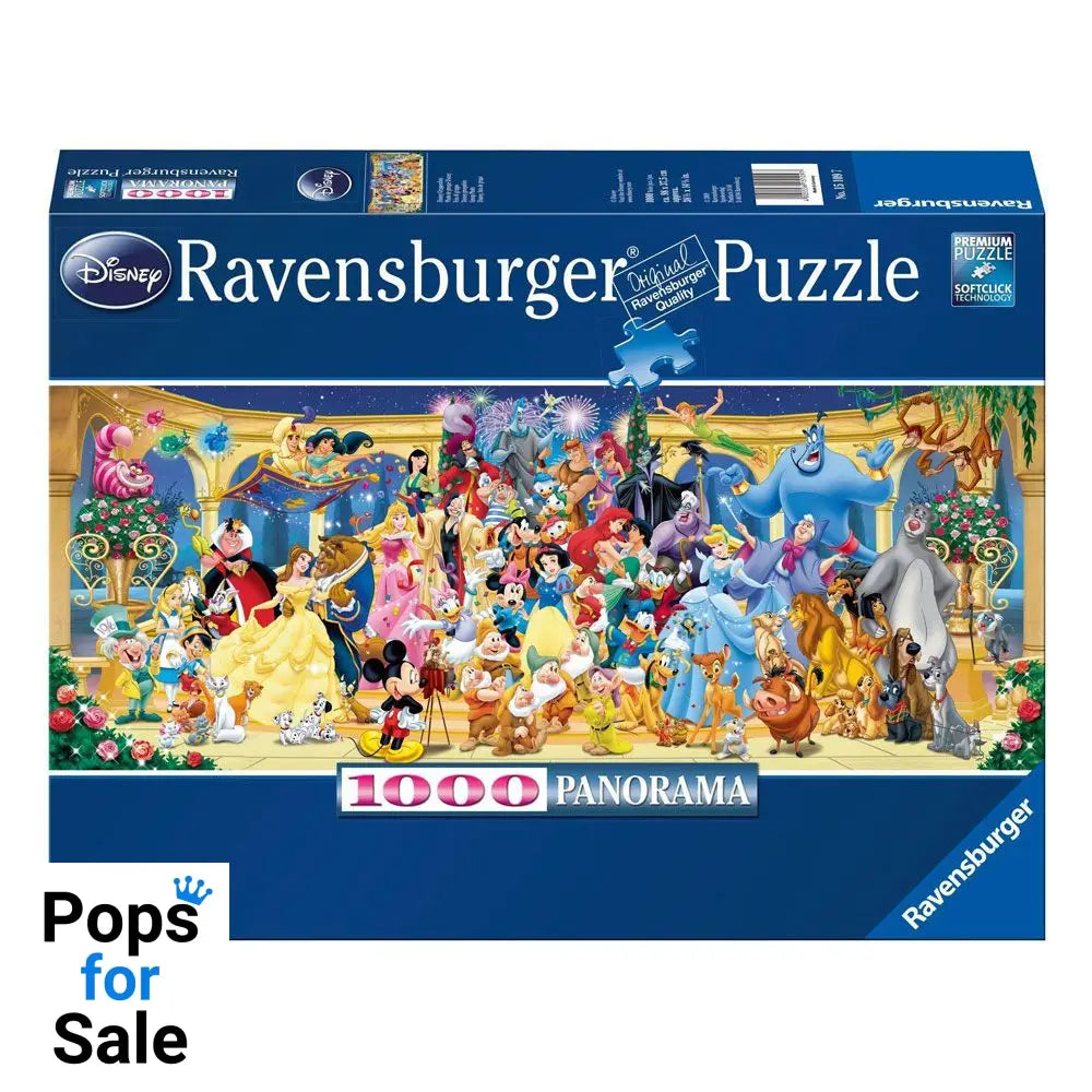 Disney Panorama Jigsaw Puzzle Group Photo (1000 pieces) Puzzles