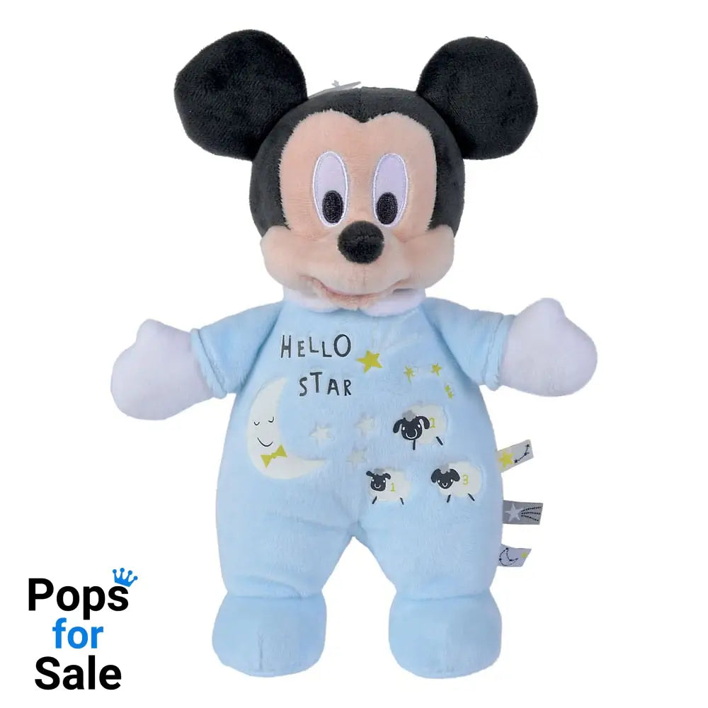 Disney Plush Figure Mickey Starry Night Glow in the Dark 25 cm Plushes