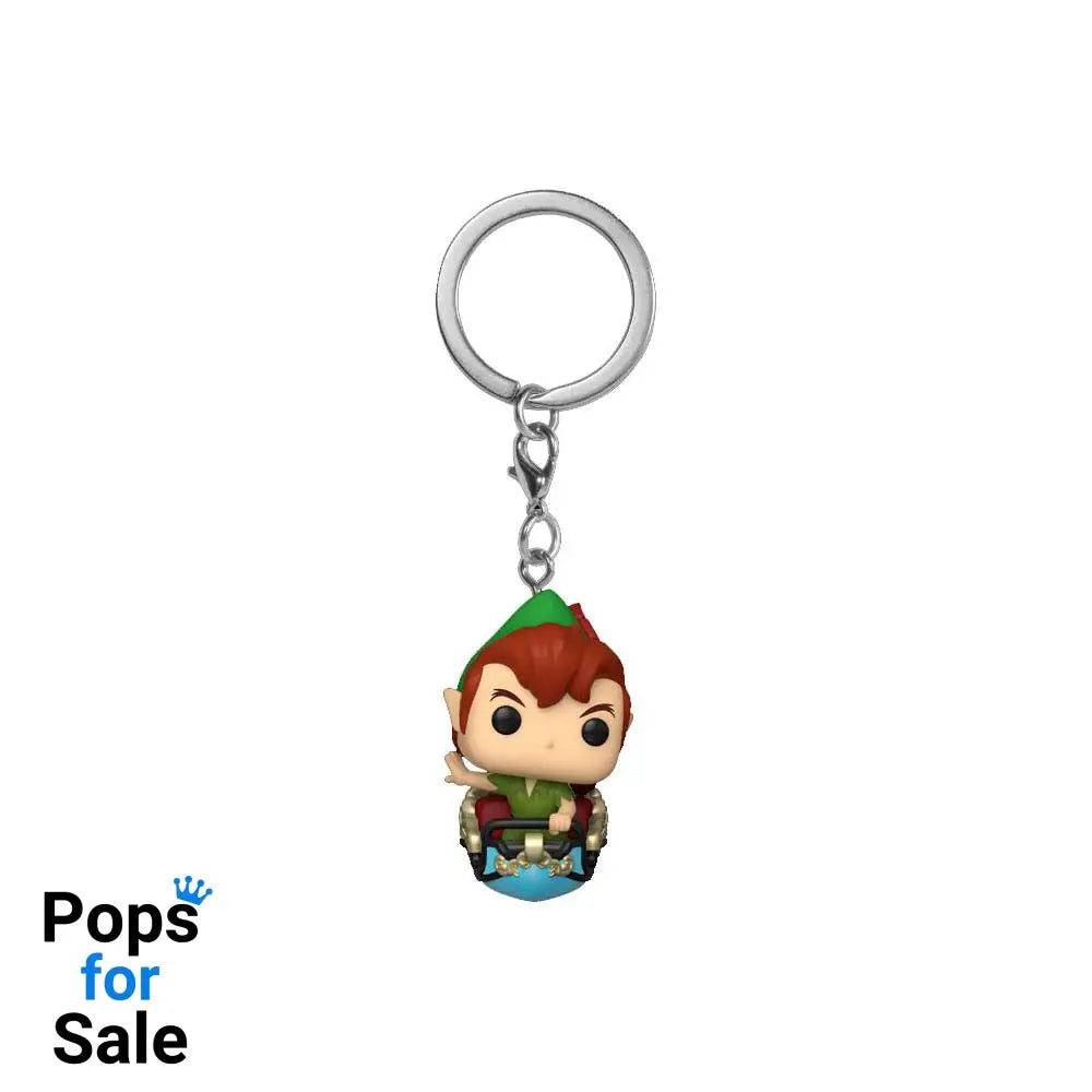 Disney Pocket POP! Vinyl Keychains 4 cm Mickey Space MNT Peter Pan Display (12)