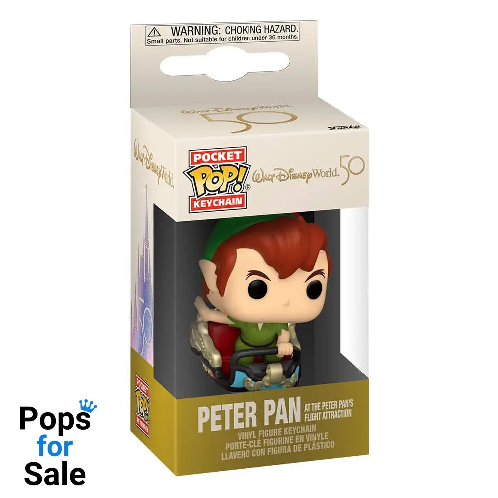 Disney Pocket POP! Vinyl Keychains 4 cm Mickey Space MNT Peter Pan Display (12)