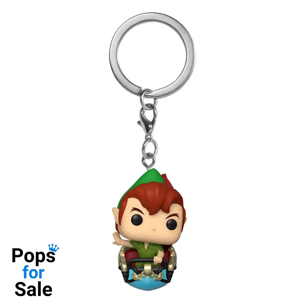 Disney Pocket POP! Vinyl Keychains 4 cm Mickey Space MNT Peter Pan Display (12) Funko POP Keyrings