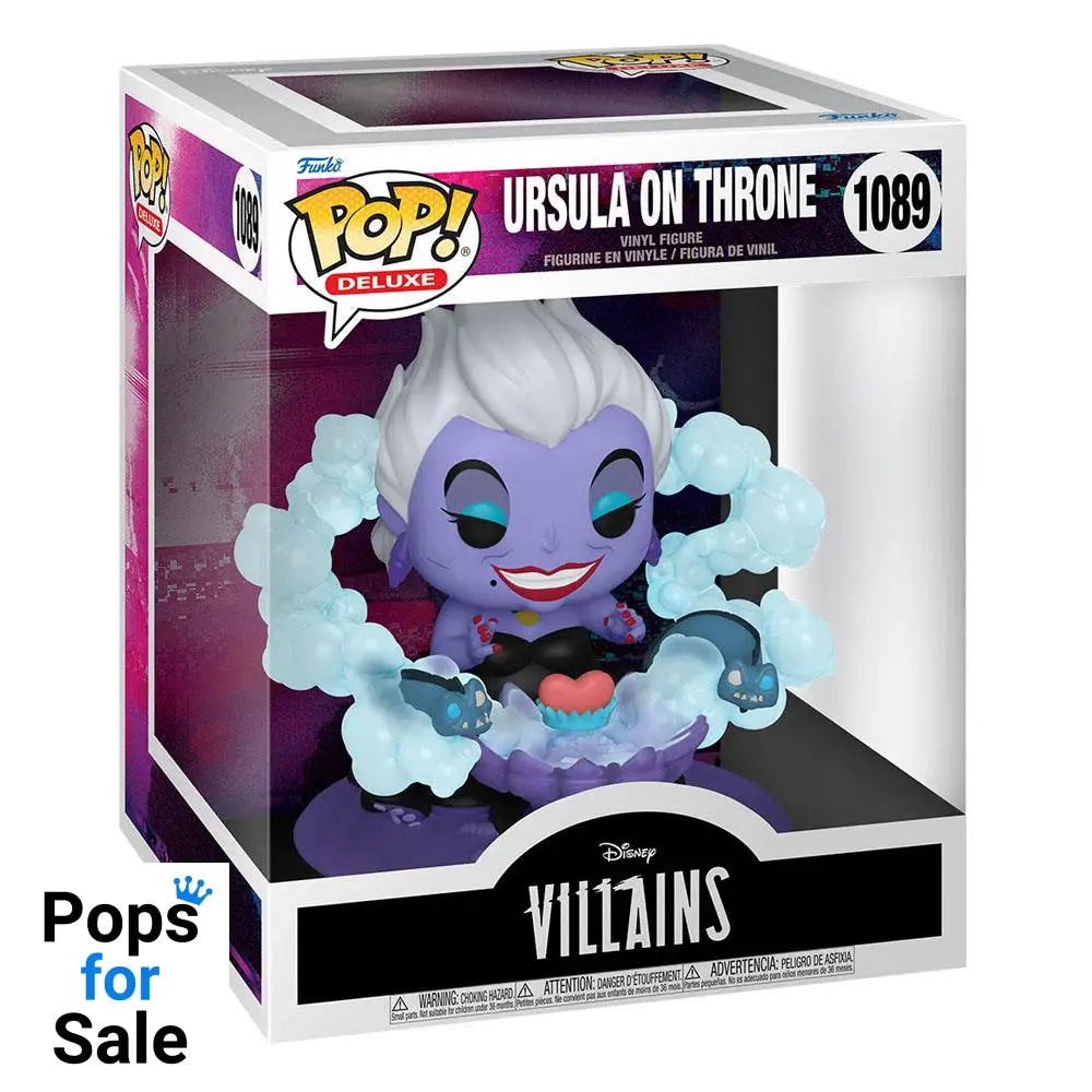 Disney POP! Deluxe Villains Vinyl Figure Ursula on Throne 9 cm