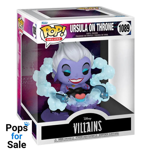 Disney POP! Deluxe Villains Vinyl Figure Ursula on Throne 9 cm