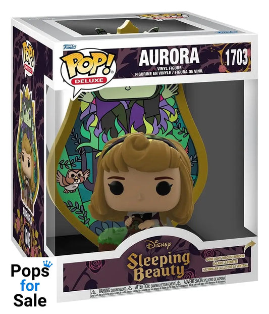 Disney POP! Deluxe Vinyl Figure Aurora(Glass) 9 cm